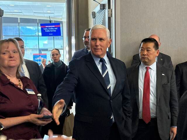 Former VP Mike Pence reflects on faith and civility at Duquesne University