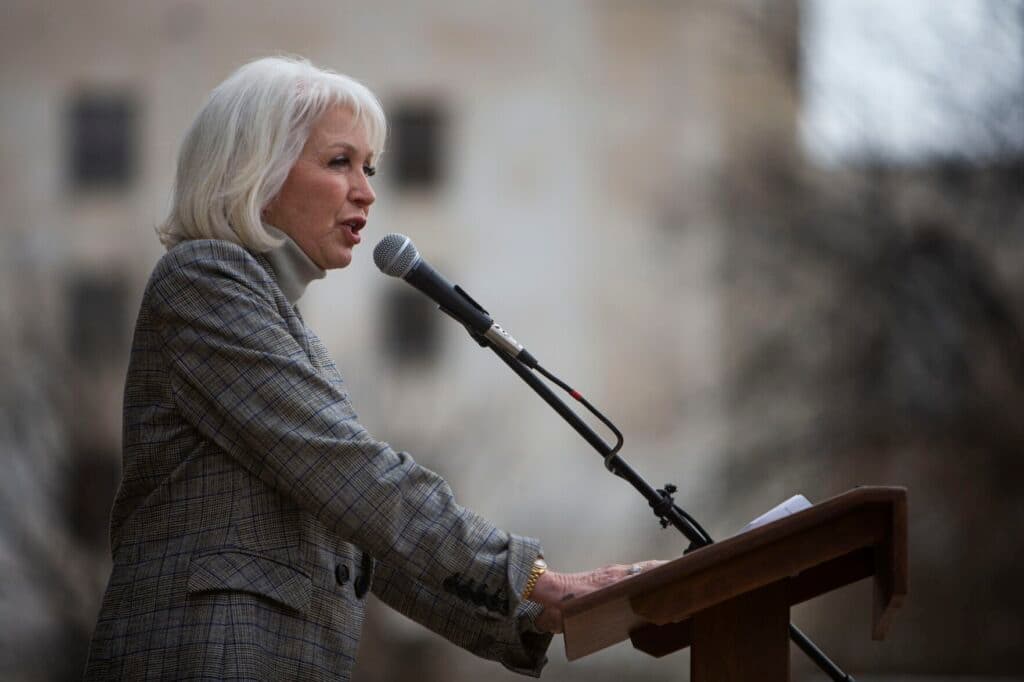 Trump-backed Tina Peters faces state resistance in transfer to federal custody