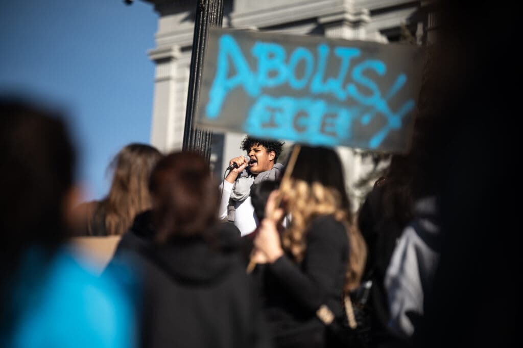 PHOTOS: Protesters March against ICE in Denver