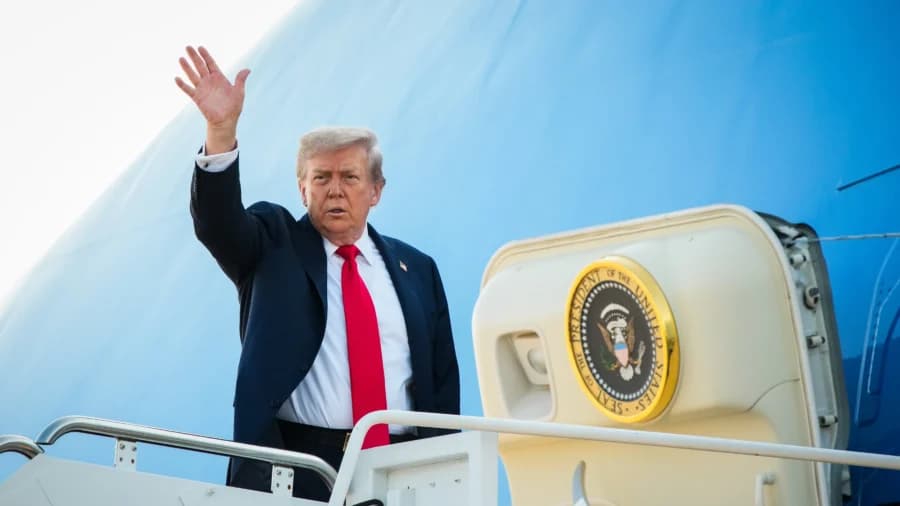 LIVE NOW: Trump Departs White House En Route to Israel