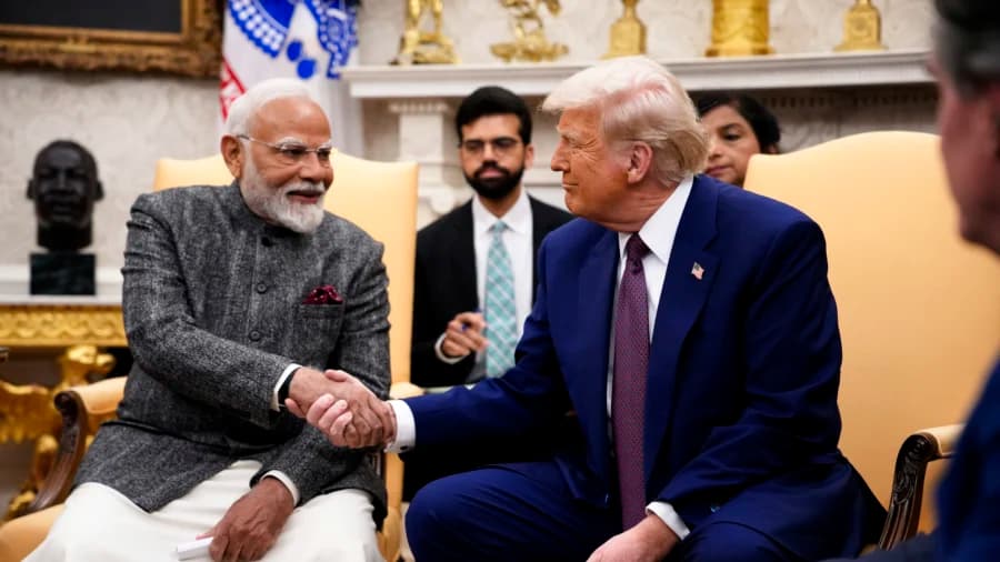 Trump Says India Agreed to Stop Buying Oil From Russia
