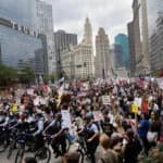 Thousands Rally in Chicago for Second 'No Kings' Protest