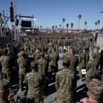US Marines Celebrate 250 Years With Weapons Display