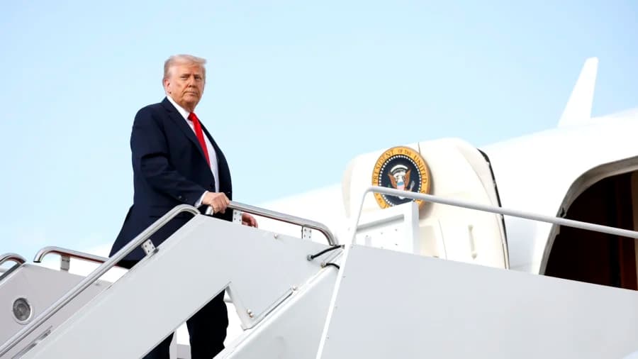 FBI Director Says Hunting Stand Found Near Trump's Air Force One Exit Area