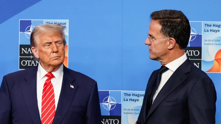 Trump Meets With NATO Secretary General