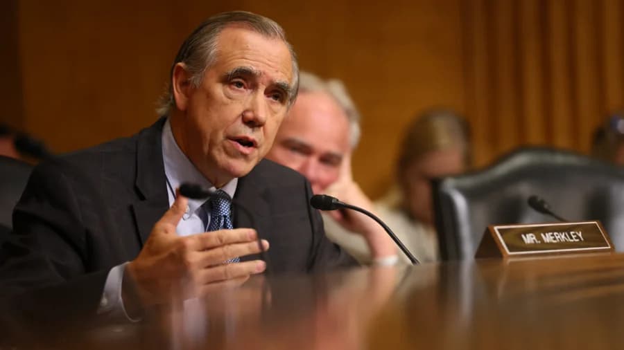 Sen. Merkley Delivers Marathon Speech Criticizing Trump