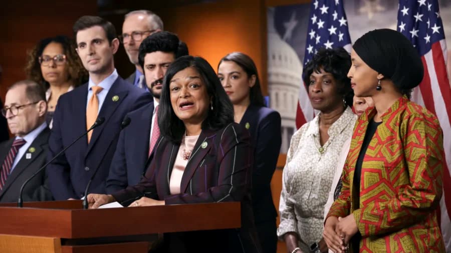 House and Senate Democratic Leaders Hold Press Conference on Day 37 of Government Shutdown