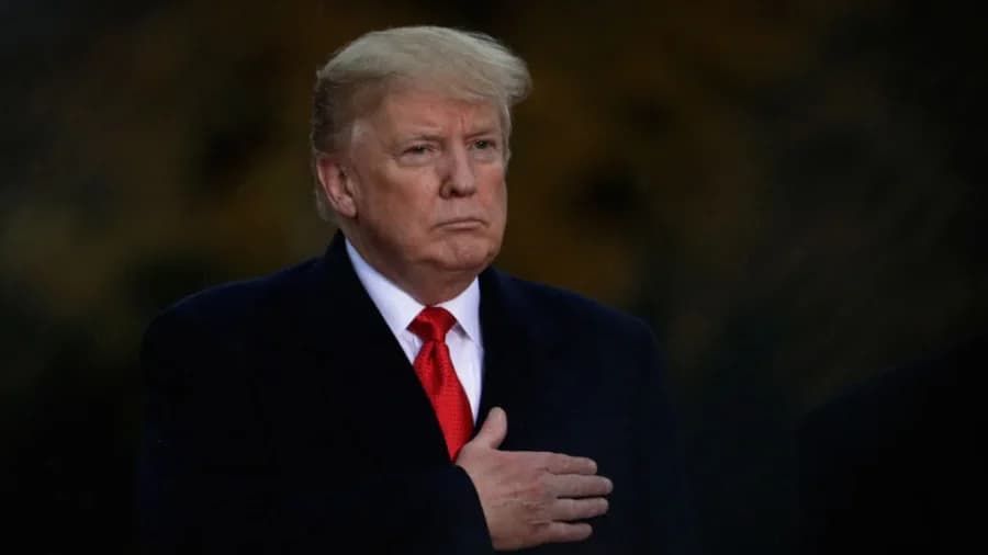 Trump Attends Veterans Day Ceremony at Arlington National Cemetery