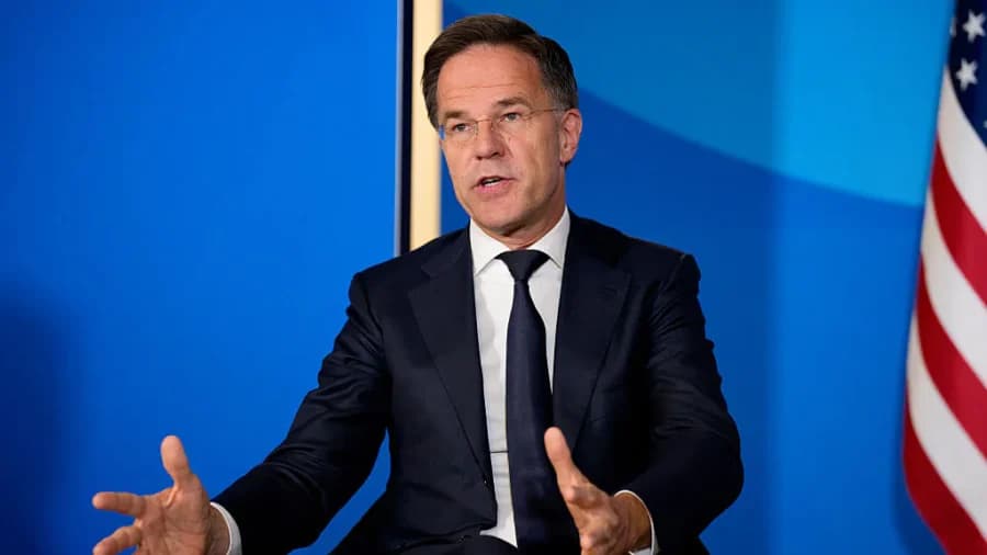 NATO Secretary General Mark Rutte Gives Joint Press Statements in Germany