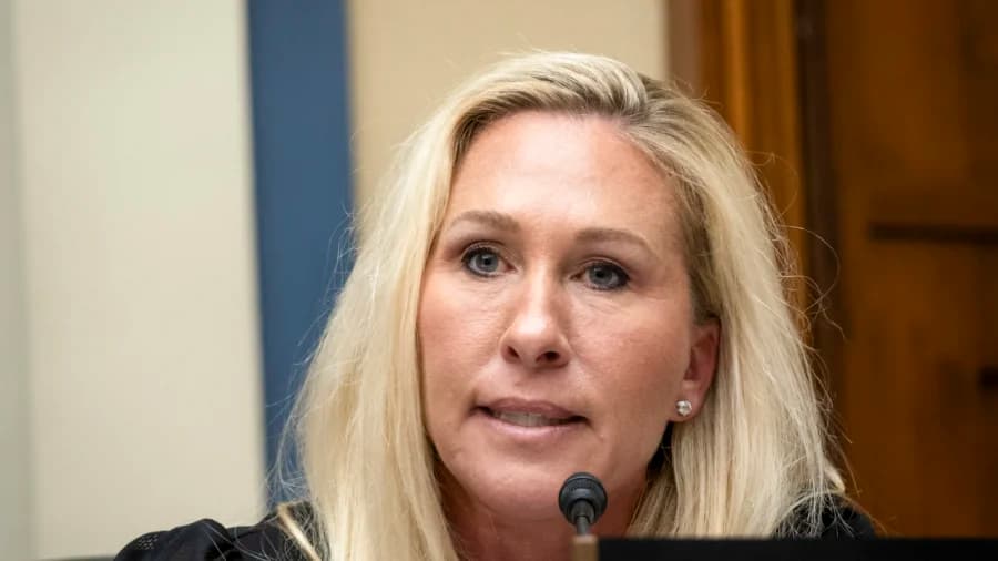 Rep. Marjorie Taylor Greene Says She's Resigning From Congress