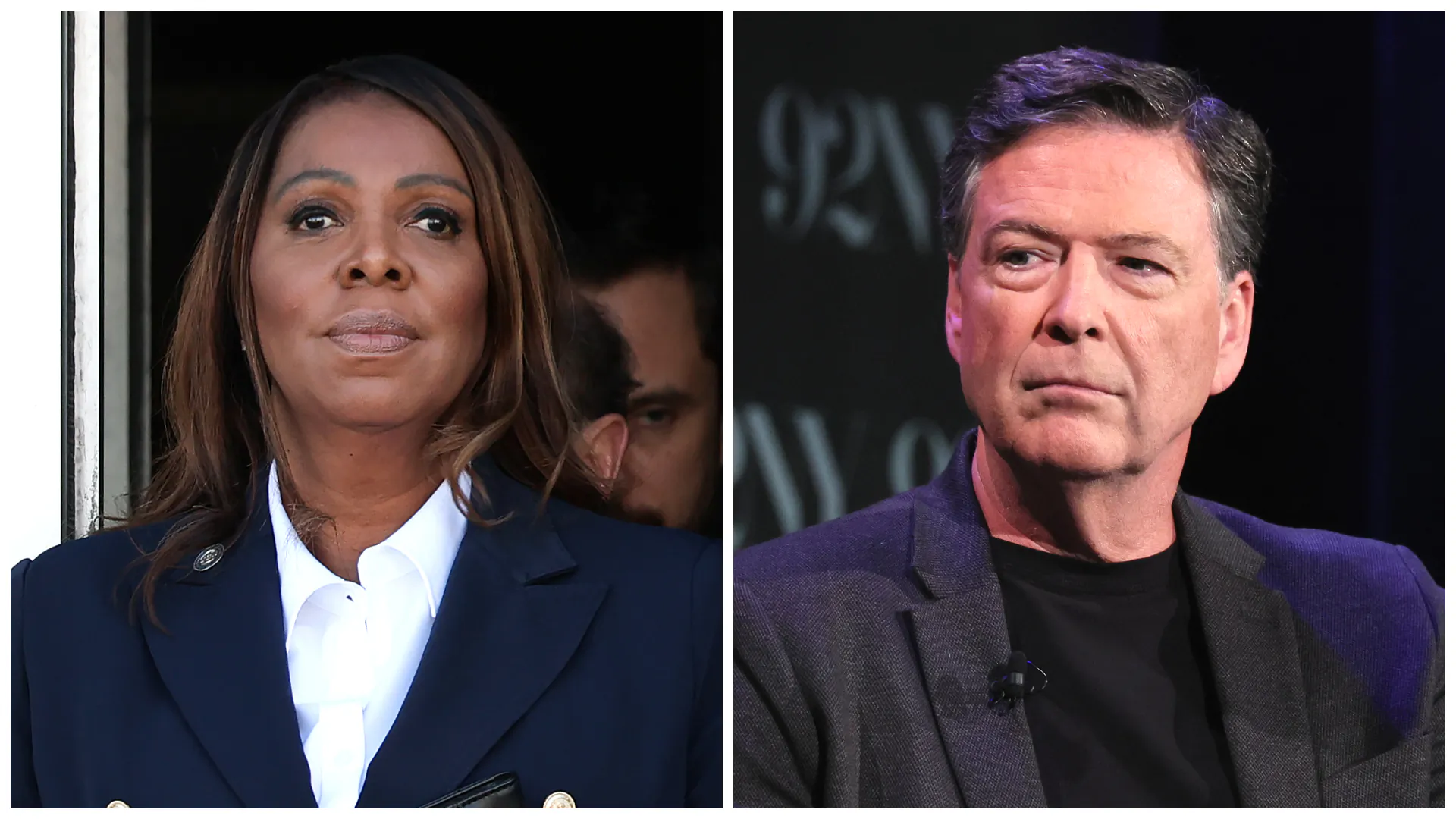 DOJ Seeking Appeals on Dismissals of Criminal Cases Against James Comey, Letitia