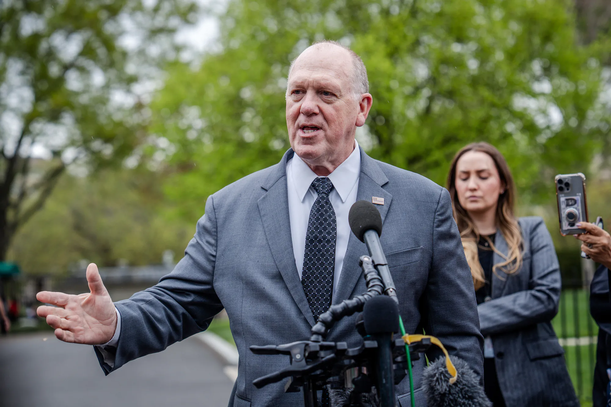 LIVE NOW: Tom Homan, CBP Commissioner Rodney Scott Release 2025 Border Security
