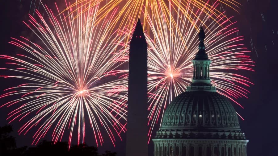 LIVE NOW: Freedom 250 Launches With New Year's Eve Illumination at Washington