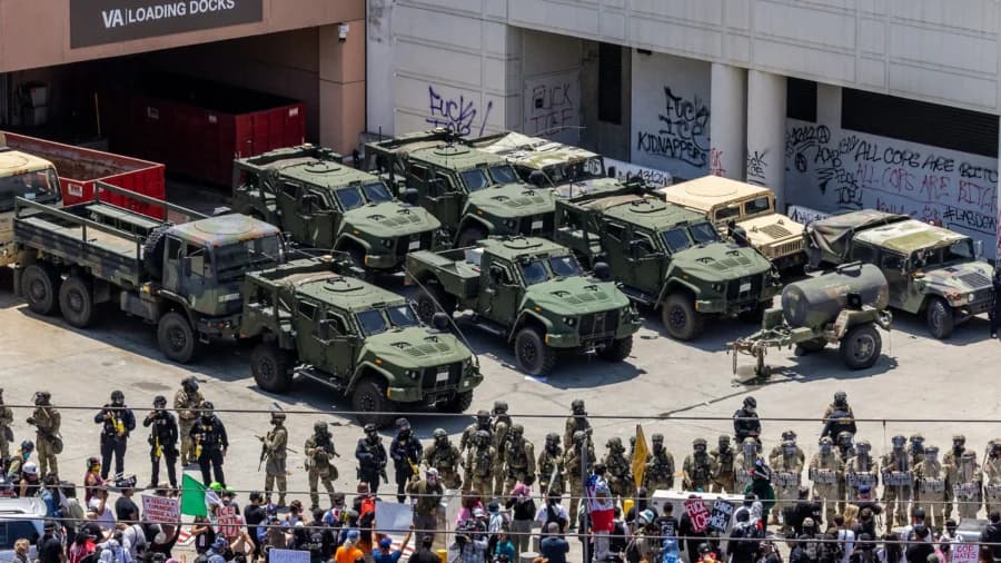 Trump Announces Withdrawal of National Guard From California, Illinois, and