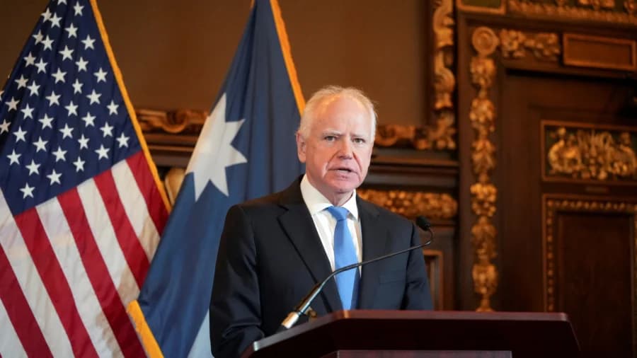 Walz Responds to Reports of Federal Probe for Allegedly Obstructing Law