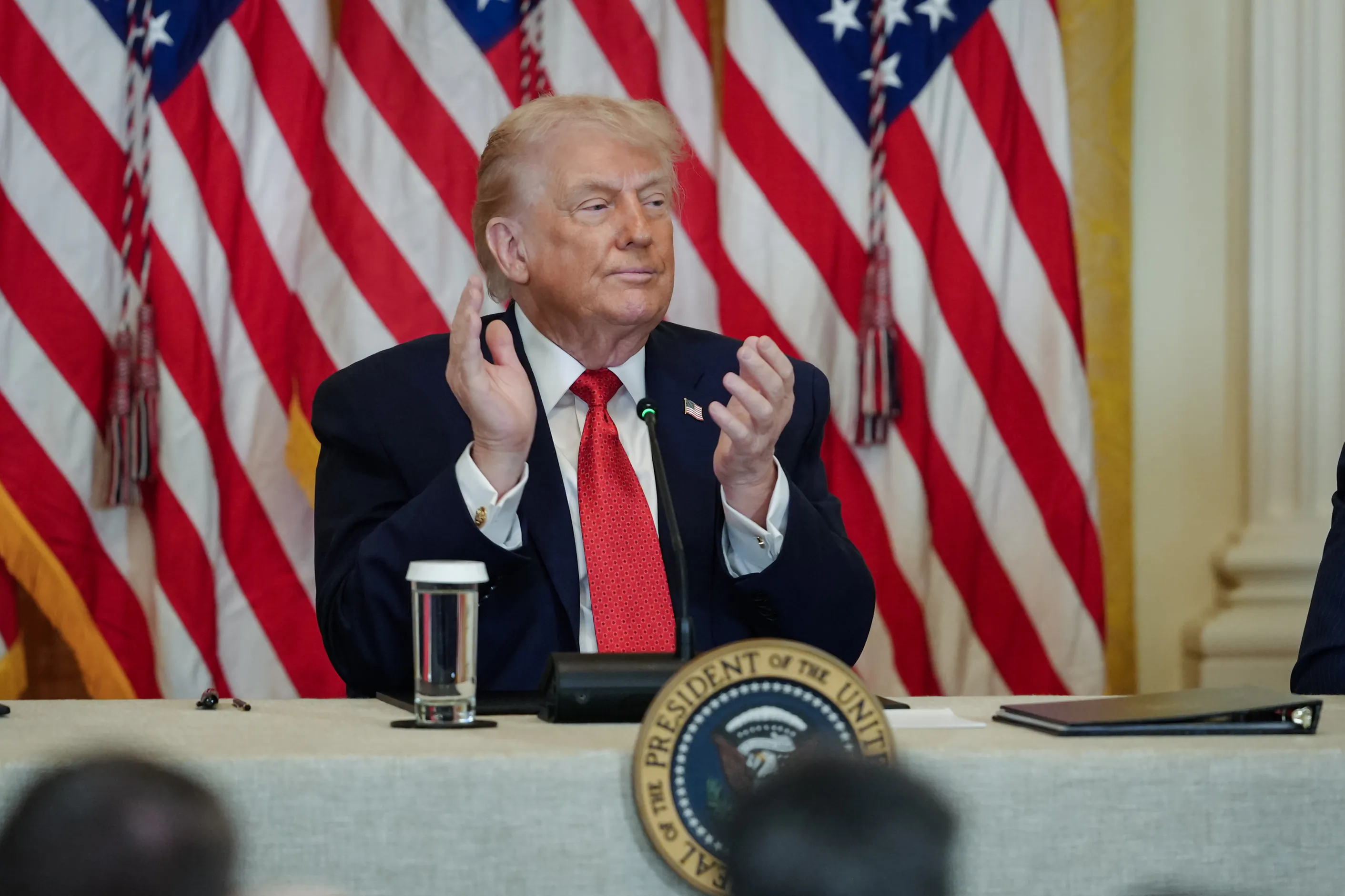 LIVE NOW: Trump Participates in Reception With Business Leaders at Davos