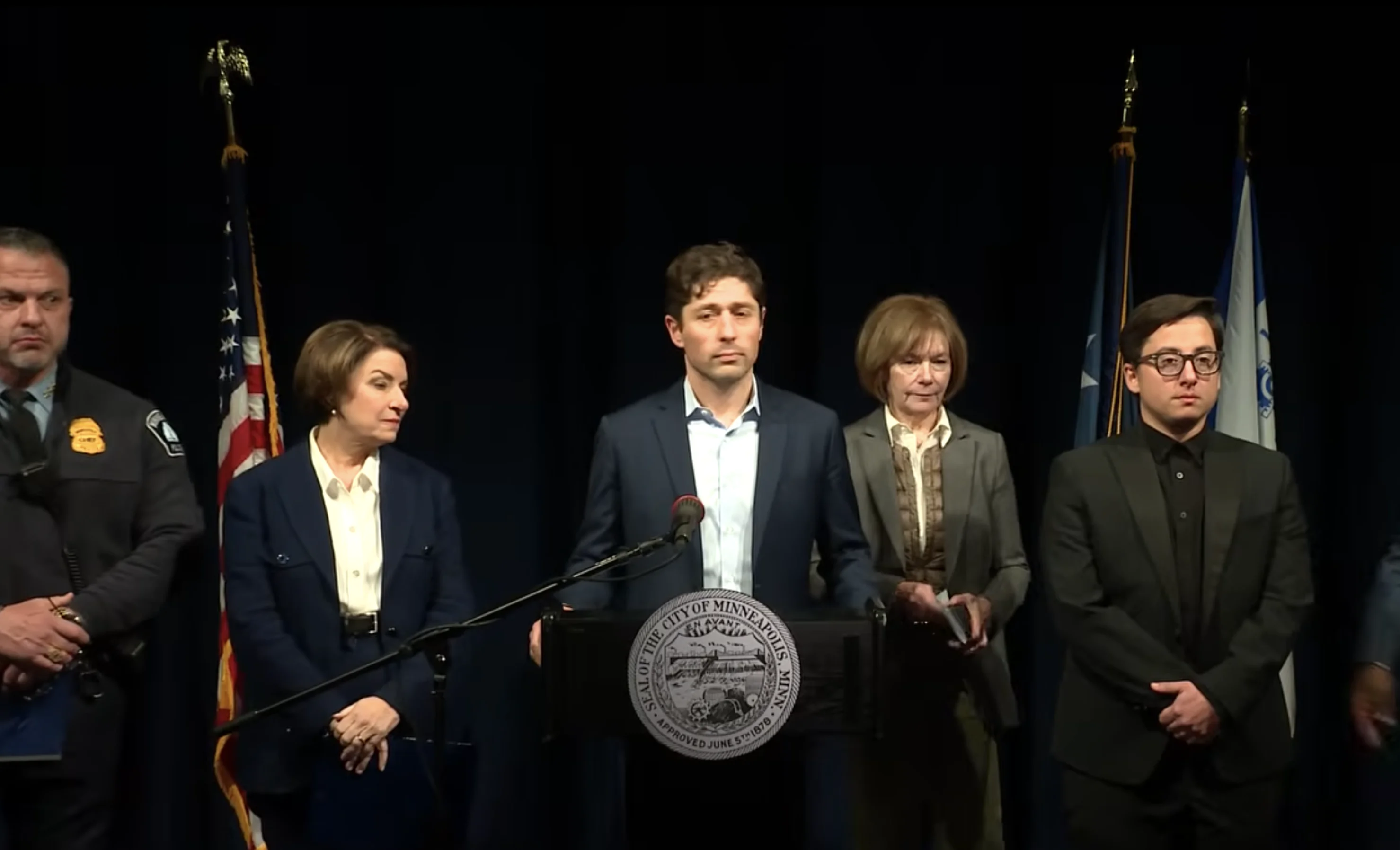 Minneapolis Officials Hold Briefing After Shooting