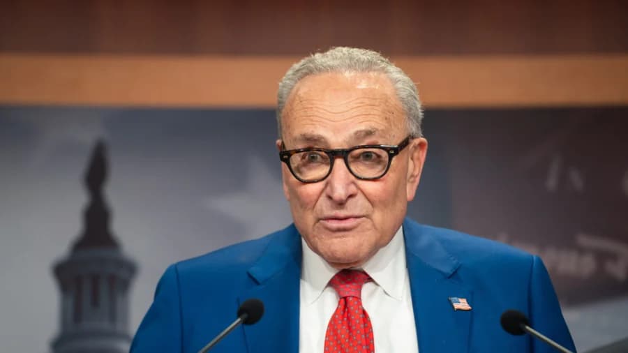 Senate Minority Leader Schumer Holds News Conference