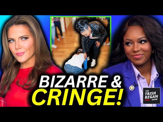 WATCH: Why is This Lib Kissing Jasmine CROCKETT’S Feet?