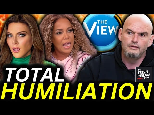 WATCH: FETTERMAN DESTROYS Sunny Hostin on The View — Straight To Her Face on LIVE TV!