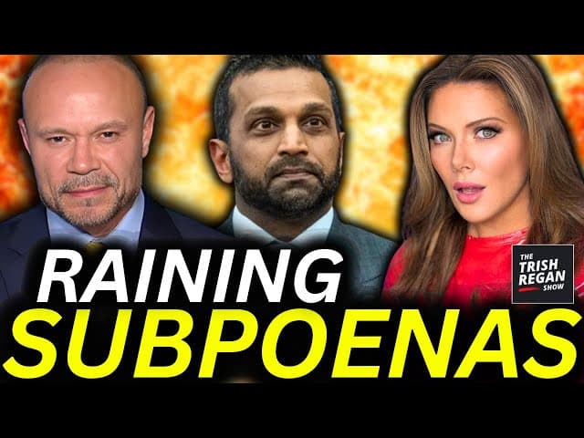 BOOM 💥 Kash & Bongino Unleash 30 SUBPOENAS 