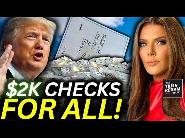 $2K for Every American? Trump’s Bold Giveback Sends Media Into Orbit!