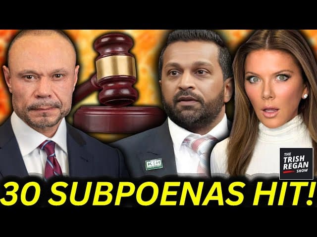 BREAKING: Kash and Bongino Uncovering it ALL! 30 Subpoenas Being Issued!!