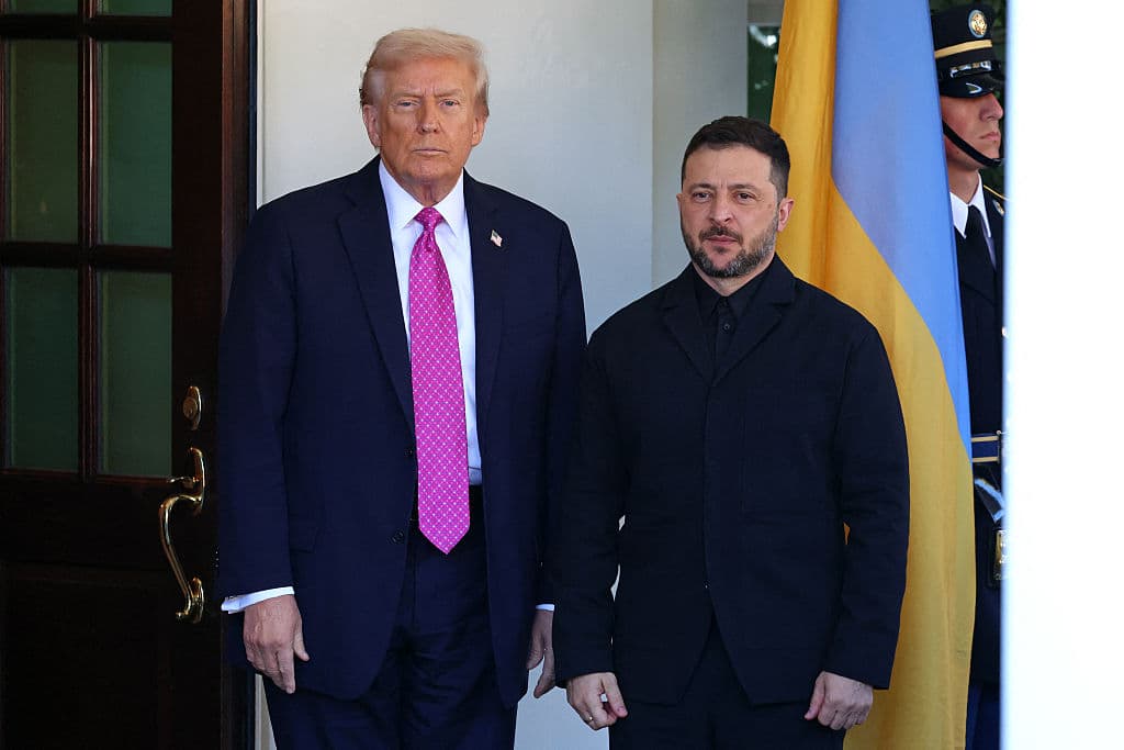 Trump Hosts Ukraine's Zelenskyy at the White House