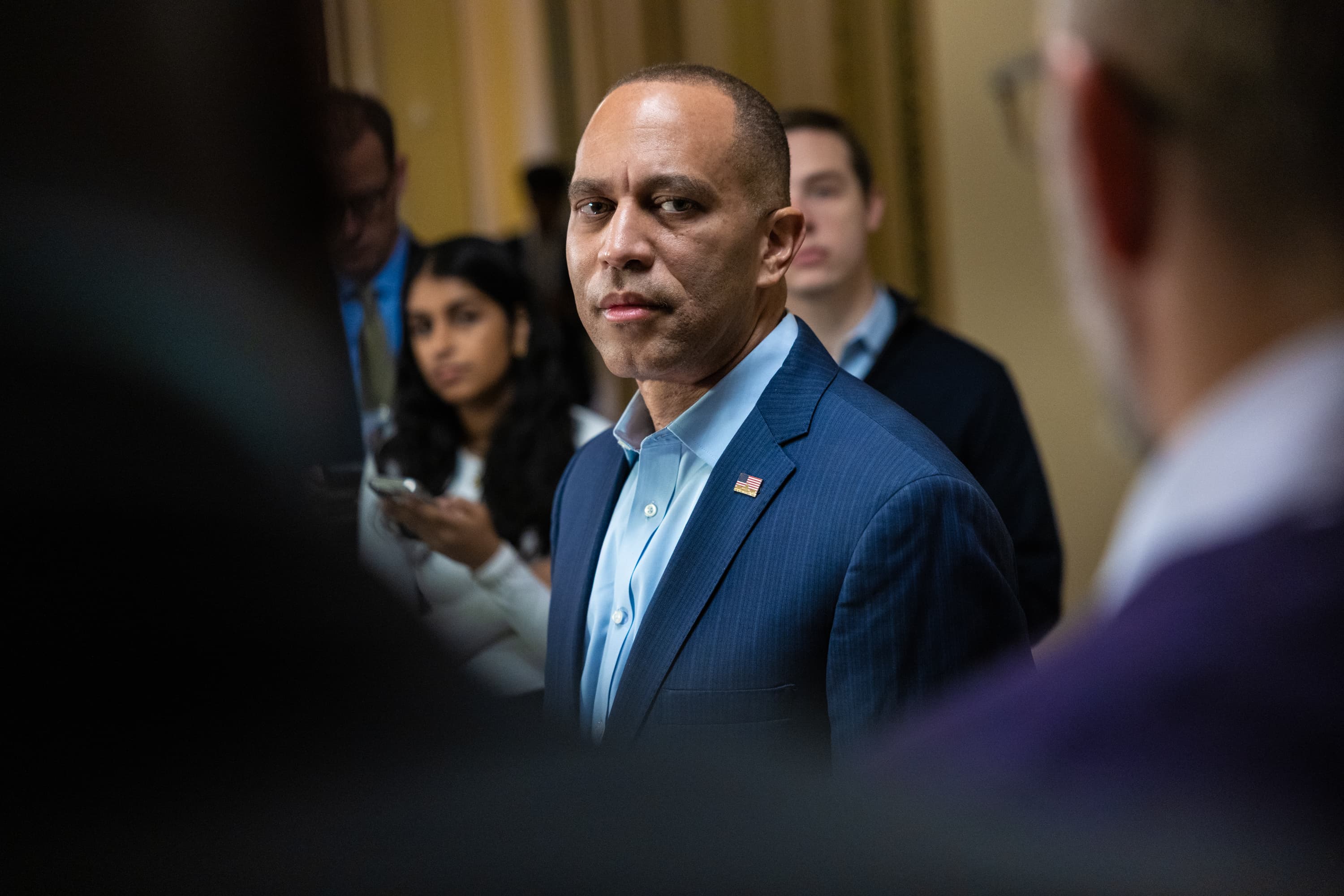 LIVE NOW: House Democratic Leader Speaks to Press on Capitol Steps