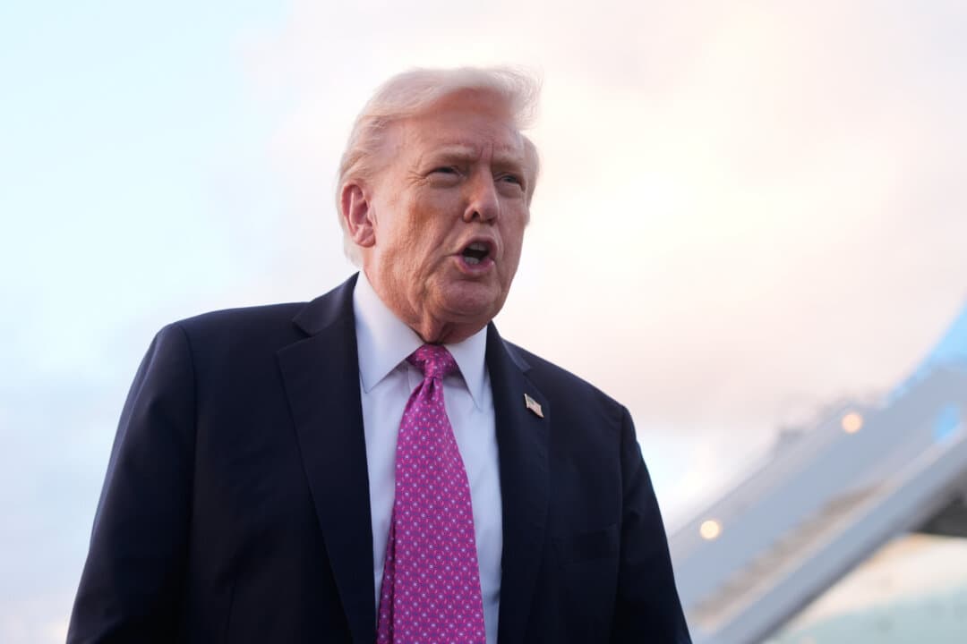 Trump Comments on Report He’s Seeking $230 Million From DOJ for Past Investigations