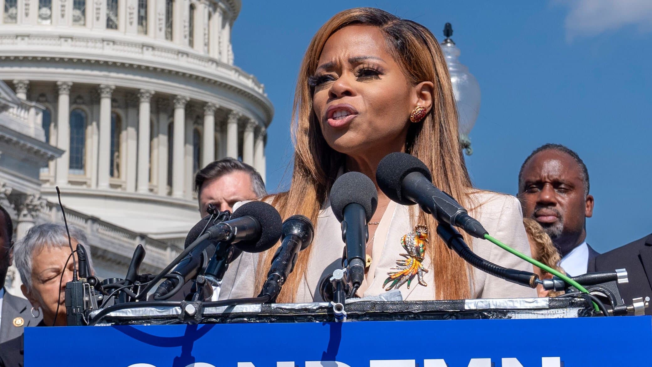 US Rep. Sheila Cherfilus-McCormick of Florida indicted on charges of stealing