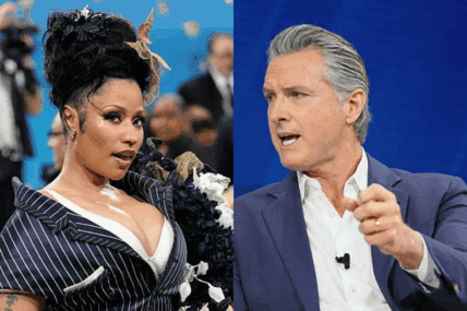 Nicki Minaj targets California Gov. Gavin Newsom for his comments supporting