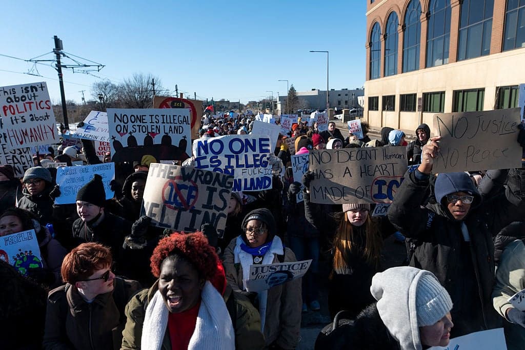 White House's fake image of Black activist's arrest with altered darker skin,