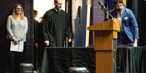 Douglas County judge violated defendant's right to counsel at sentencing,