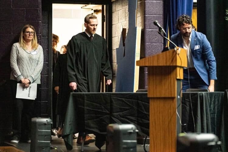 Douglas County judge violated defendant's right to counsel at sentencing,