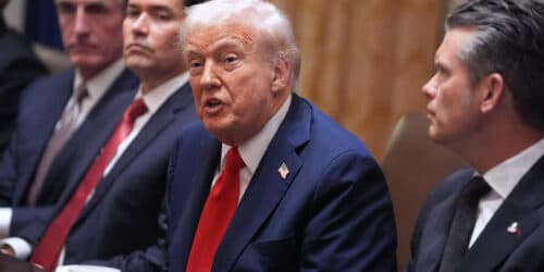 Trump holds an event with Rubio and Hegseth during vacation as tensions with