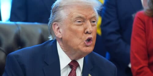 Trump calls Jared Polis a 'sleazebag' for keeping 'elderly woman' Tina Peters in