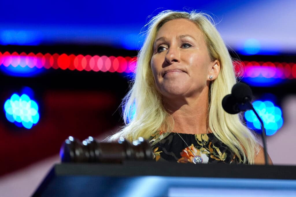 MTG tells her successor not to 'bow in loyalty'