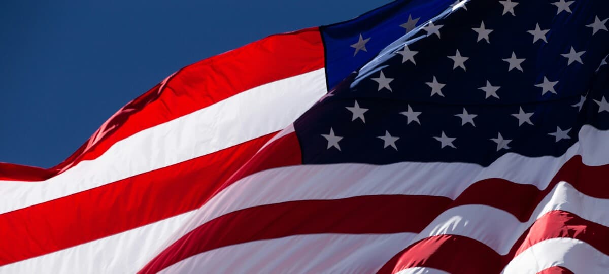 This Is America. You Can Tell by All the Flags.