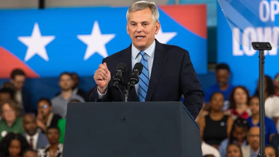 North Carolina Governor Holds a Press Conference on Medicaid