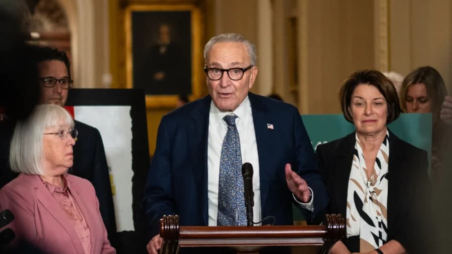 Senate Democrats Hold Live Event as Shutdown Reaches Day 36