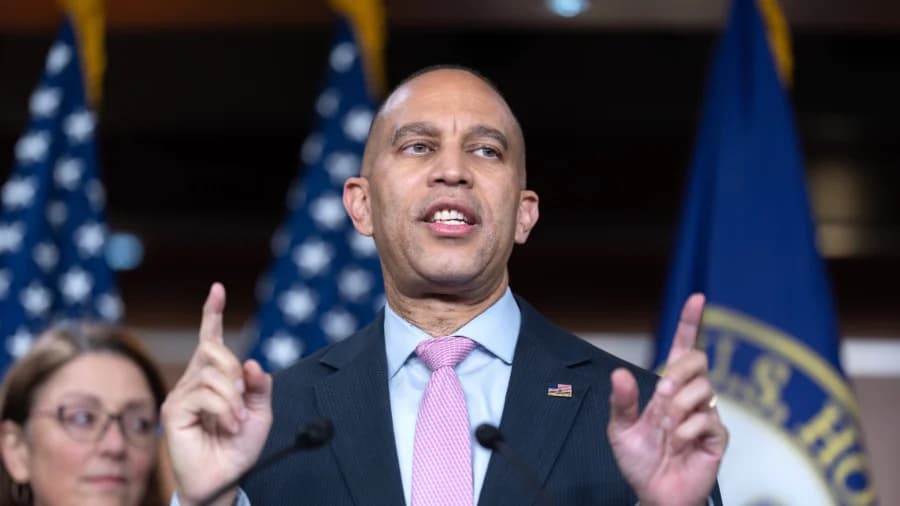Jeffries Holds News Conference on Day 41 of Government Shutdown