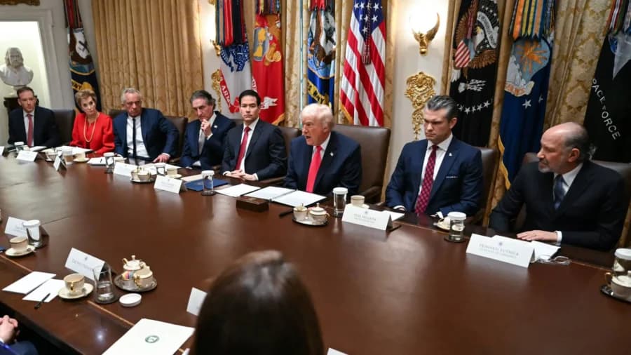 LIVE NOW: Trump Holds Cabinet Meeting