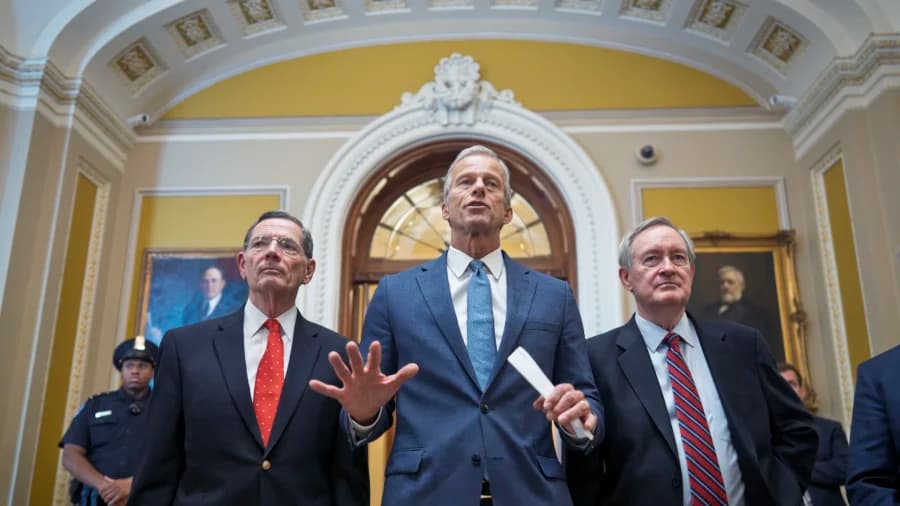 REPLAY: Senate GOP Leaders Speak to the Press After Policy Meeting