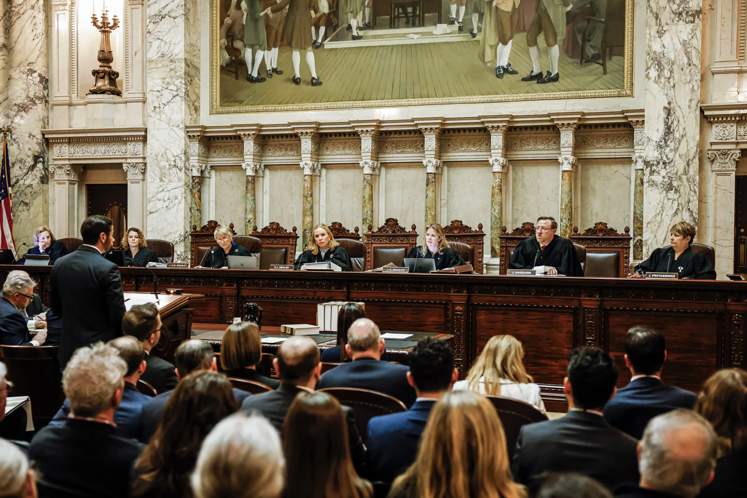 Wisconsin Supreme Court Panels Meet to Rule on Redistricting