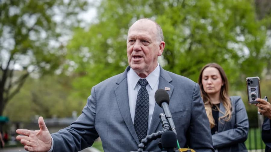 LIVE NOW: Tom Homan, CBP Commissioner Rodney Scott Release 2025 Border Security