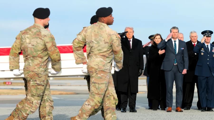 Trump Fulfilling Solemn Covenant in Attending Dignified Transfer of Fallen