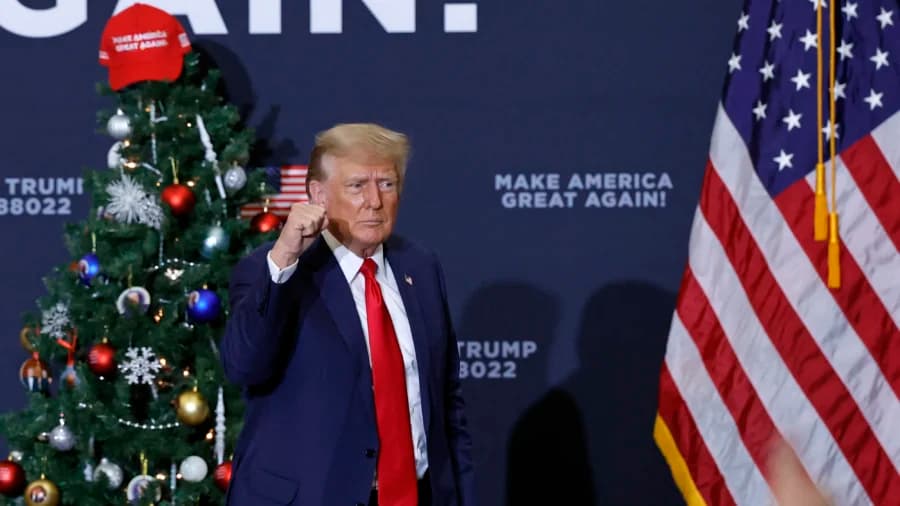 Trump Participates in NORAD Santa Calls