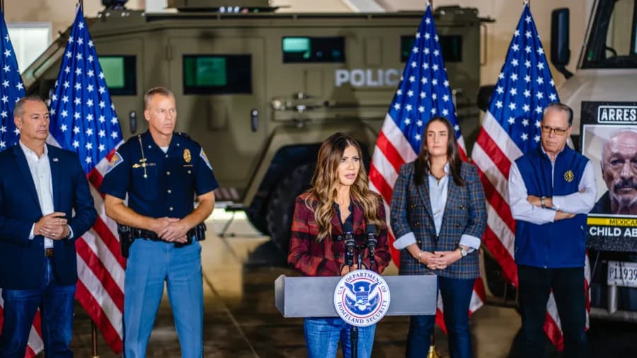 LIVE NOW: Homeland Security Secretary Holds Press Conference in Minneapolis