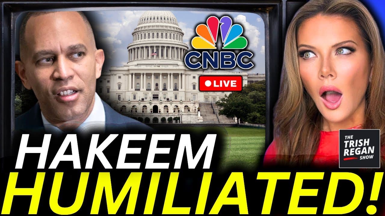 WATCH: Dem Leader Hakeem Jeffries HUMILIATED by NBC Host on Live TV 😂